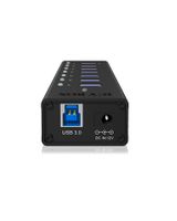 ICY BOX IB-AC618 USB 3.2 Gen 1 (3.1 Gen 1) Type-B 5000 Mbit/s Zwart - thumbnail