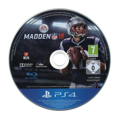 Madden NFL 18 (losse disc) Madden NFL 18 (losse disc)