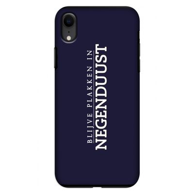 Blijve plakken in Negenduust: iPhone XR Tough Case