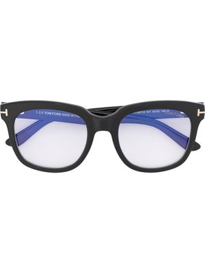 TOM FORD Eyewear lunettes de vue à monture carrée - Noir