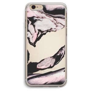 Roze stroom: iPhone 6 Plus / 6S Plus Transparant Hoesje