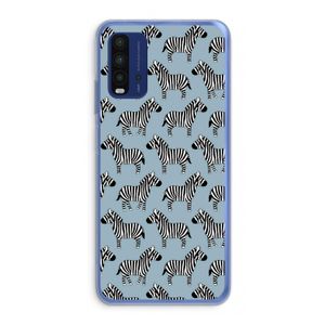 Zebra: Xiaomi Redmi 9T Transparant Hoesje