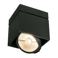 SLV PlafondspotKardamod Square 1-lichts zwart - 117100