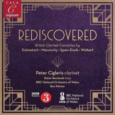 Rediscovered - British Clarinet Concertos - CD (0635212065624) Rediscovered - British Clarinet Concertos - CD (0635212065624)