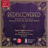 Rediscovered - British Clarinet Concertos - CD (0635212065624) - thumbnail