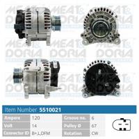 Meat Doria Alternator/Dynamo 5510021 - thumbnail