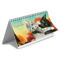 Franciens Katten Desk kalender 2026