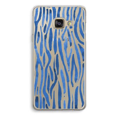 Blauwe nerven: Samsung A3 (2017) Transparant Hoesje