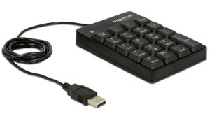 DeLOCK 12481 numeriek toetsenbord Universeel USB Zwart