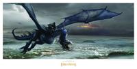 Lord of the Rings Art Print Nazgul Ahunt 59 x 30 cm