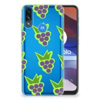 Motorola Moto E7/E7i Power | Siliconen Case | Druiven