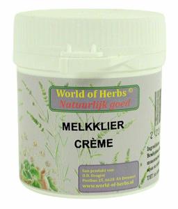 World of herbs Fytotherapie melkklier creme