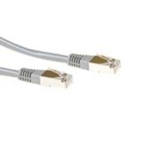 ACT Grijze 3 meter F/UTP CAT5E patchkabel met RJ45 connectoren