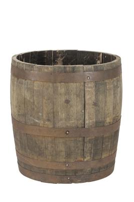 Bloembak Kuip 3/4 Whiskyvat 190L - Vatenhandel stijf