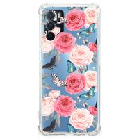 OPPO A16 | A16s | A54s Case Butterfly Roses - thumbnail