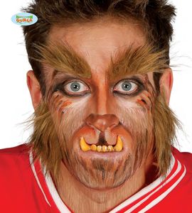 Wolf Gezichtshaar Set