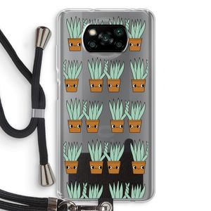 Sansevieria: Xiaomi Poco X3 NFC Transparant Hoesje met koord