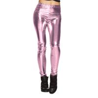 Legging Metallic roze