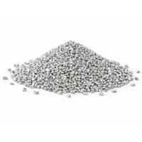 Home & Styling decoratie stenen/granulaat - 650ml - zilver - hobby steentjes