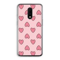 Ondersteboven verliefd: OnePlus 7 Transparant Hoesje