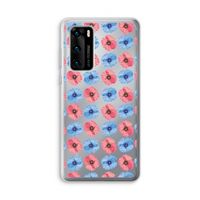 Klaproosjes: Huawei P40 Transparant Hoesje
