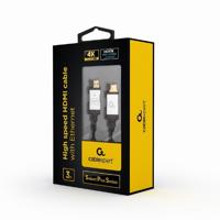 Gembird CCB-HDMIL-3M HDMI kabel HDMI Type A (Standaard) Grijs