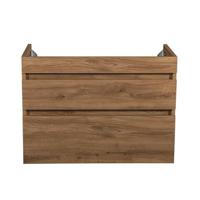 Badkamermeubel Finn 80x59x45cm Licht Eiken met Topblad