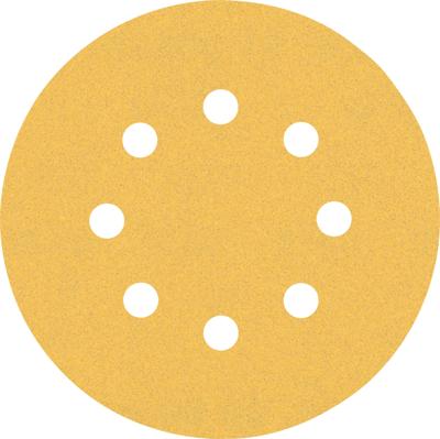 Bosch Accessoires Expert C470 schuurpapier voor excenterschuurmachines 125 mm, 8 gaten, K120 5-delig - 2608900807