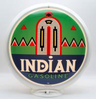 Indian Gasoline Arch Benzinepomp Bol - Glazen Lenzen