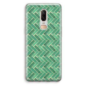 Moroccan tiles 2: OnePlus 6 Transparant Hoesje