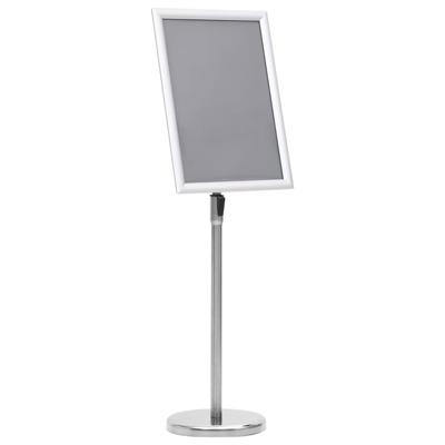 VidaXL Posterstandaard a3 aluminiumlegering zilverkleurig