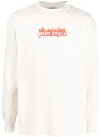 Palm Angels sweat à logo imprimé - Blanc