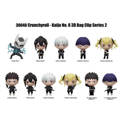 Kaiju No. 8 PVC Bag Clips Series 2 Display (24)