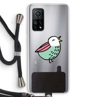 Birdy: Xiaomi Mi 10T 5G Transparant Hoesje met koord