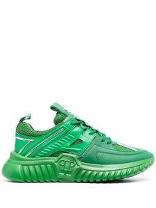 Philipp Plein baskets Hexagon Runner - Vert