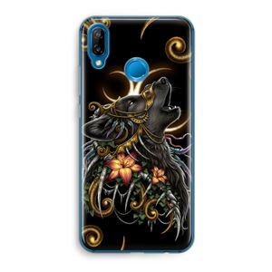 Huilende Wolf: Huawei P20 Lite Transparant Hoesje