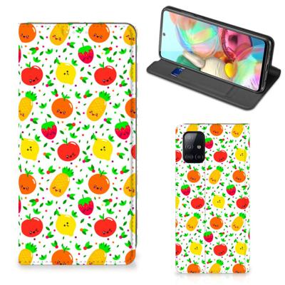 Samsung Galaxy A71 | Flip Style Cover | Fruits