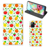 Samsung Galaxy A71 | Flip Style Cover | Fruits