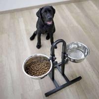 KERBL Reepvoeding met kommen voor honden - 2x2800ml KERBL Reepvoeding met kommen voor honden - 2x2800ml
