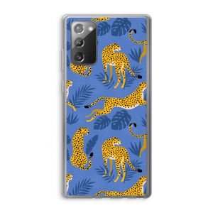 Luipaard: Samsung Galaxy Note 20 / Note 20 5G Transparant Hoesje