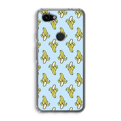 Bananas: Google Pixel 3a Transparant Hoesje