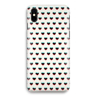 Hartjes: iPhone Xs Volledig Geprint Hoesje