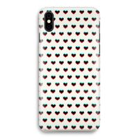 Hartjes: iPhone Xs Volledig Geprint Hoesje Hartjes: iPhone Xs Volledig Geprint Hoesje