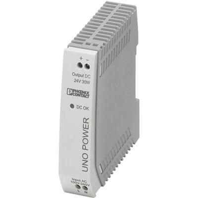 Phoenix Contact 2902991 DIN-rail netvoeding 24 V/DC 1.25 A 30 W Aantal uitgangen:1 x Inhoud 1 stuk(s)