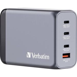 Verbatim GNC-240 GaN GSM-lader USB-C, USB-A 240 W GaN Grijs