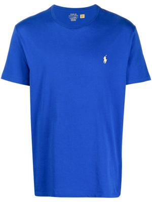 Polo Ralph Lauren T-shirt met geborduurd logo - Blauw Polo Ralph Lauren T-shirt met geborduurd logo - Blauw