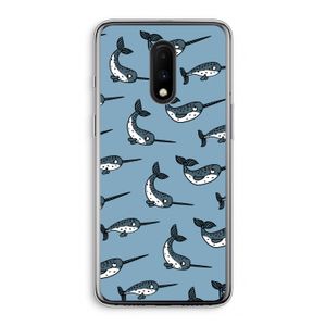 Narwhal: OnePlus 7 Transparant Hoesje