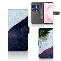 Samsung Note 10 Lite | Book Case | Sea in Space | Portemonnee hoesje Samsung Note 10 Lite | Book Case | Sea in Space | Portemonnee hoesje