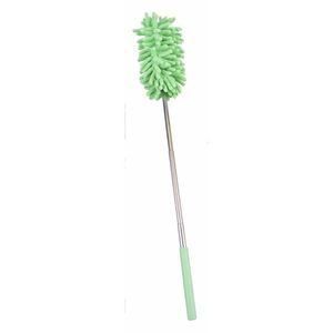 Telescopische duster groen 26-74 cm - plumeaus