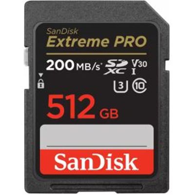 SanDisk Extreme PRO 512GB SDXC Geheugenkaart